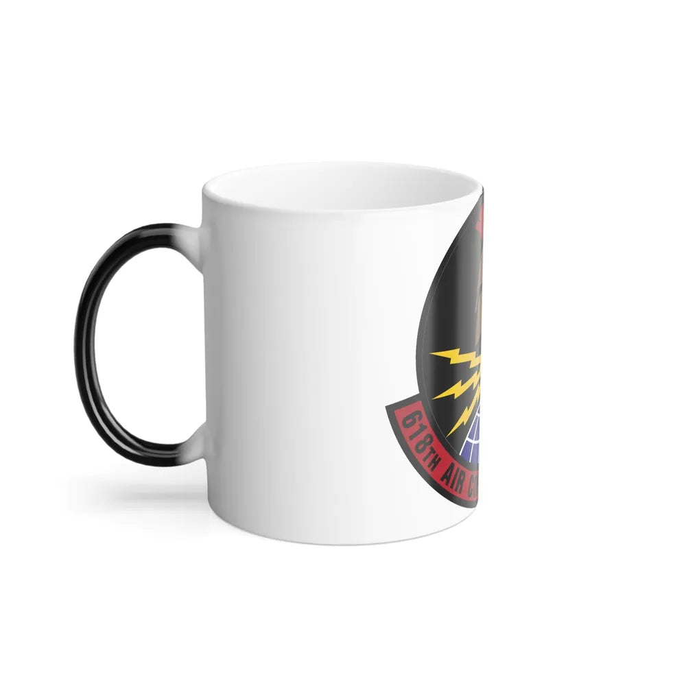 618 Air Communications Squadron AMC (U.S. Air Force) Color Changing Mug-Go Mug Yourself
