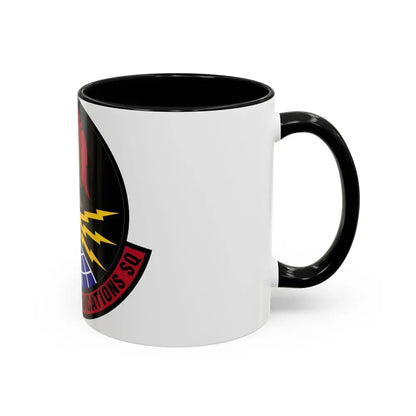 618 Air Communications Squadron AMC (U.S. Air Force) Accent Coffee Mug - Go Mug Yourself