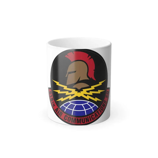 618 Air Communications Squadron AMC (U.S. Air Force) Color Changing Mug 11oz - Go Mug Yourself