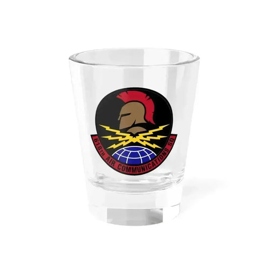 618 Air Communications Squadron AMC (U.S. Air Force) Shot Glass 1.5oz 1.5oz - Go Mug Yourself