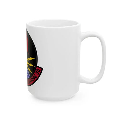 618 Air Communications Squadron AMC (U.S. Air Force) White Coffee Mug - Go Mug Yourself