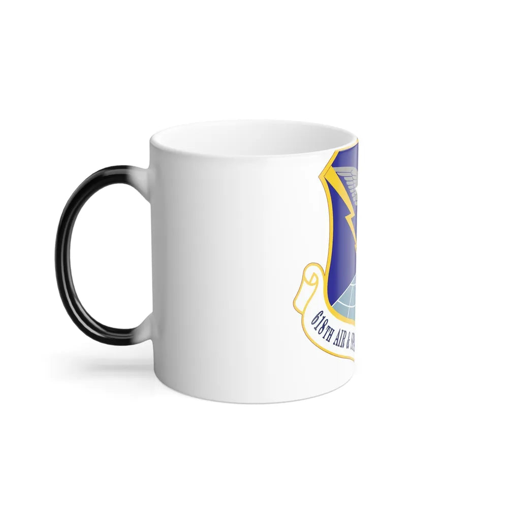618 Air Operations Center AMC (U.S. Air Force) Color Changing Mug-Go Mug Yourself