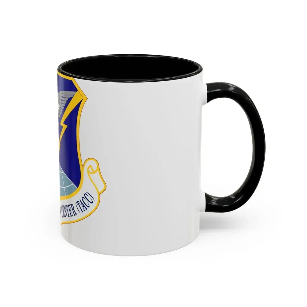 618 Air Operations Center AMC (U.S. Air Force) Accent Coffee Mug - Go Mug Yourself
