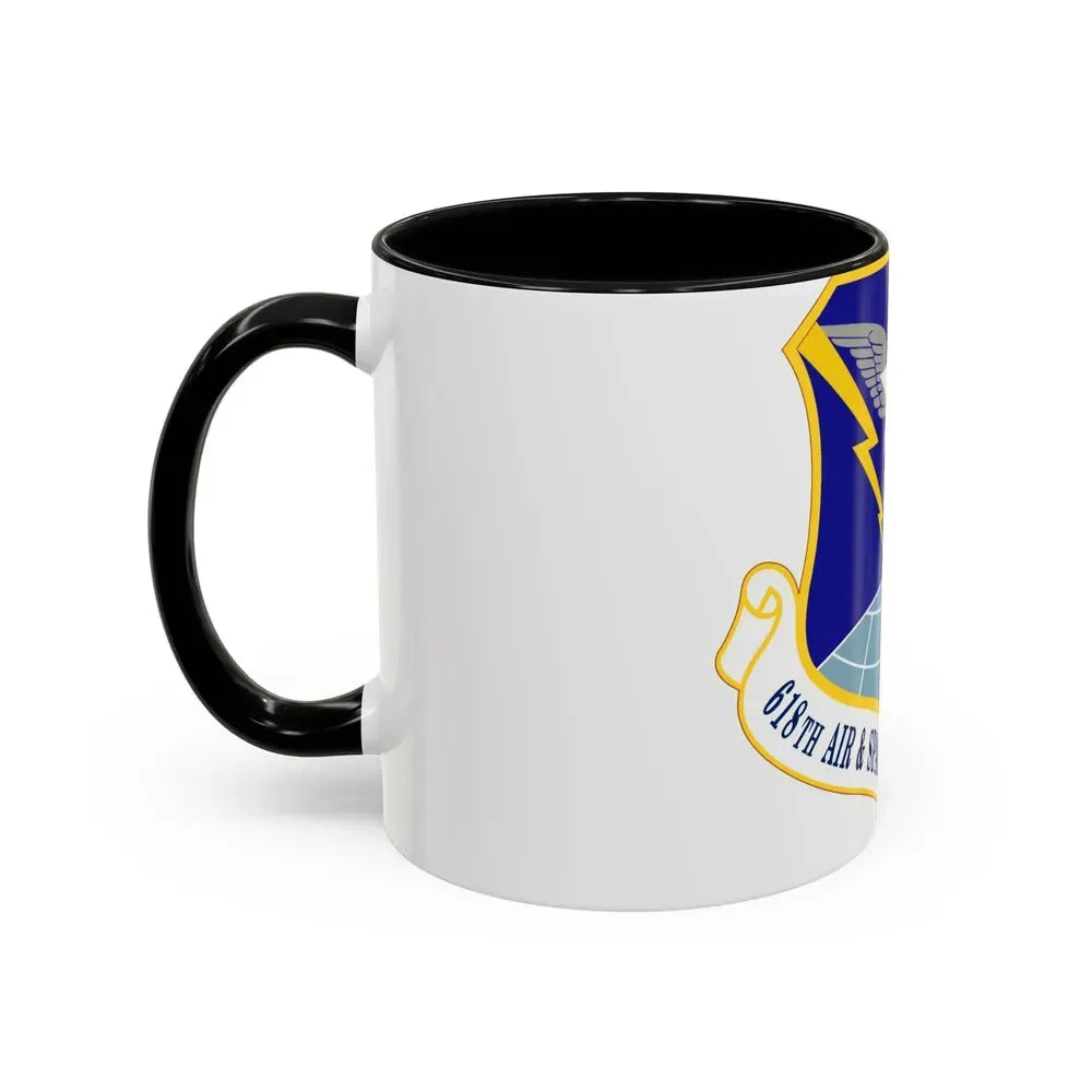 618 Air Operations Center AMC (U.S. Air Force) Accent Coffee Mug - Go Mug Yourself