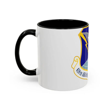 618 Air Operations Center AMC (U.S. Air Force) Accent Coffee Mug - Go Mug Yourself