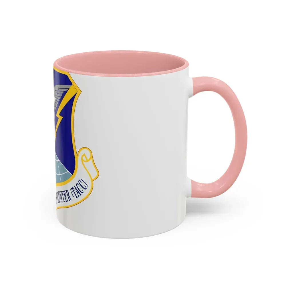 618 Air Operations Center AMC (U.S. Air Force) Accent Coffee Mug - Go Mug Yourself