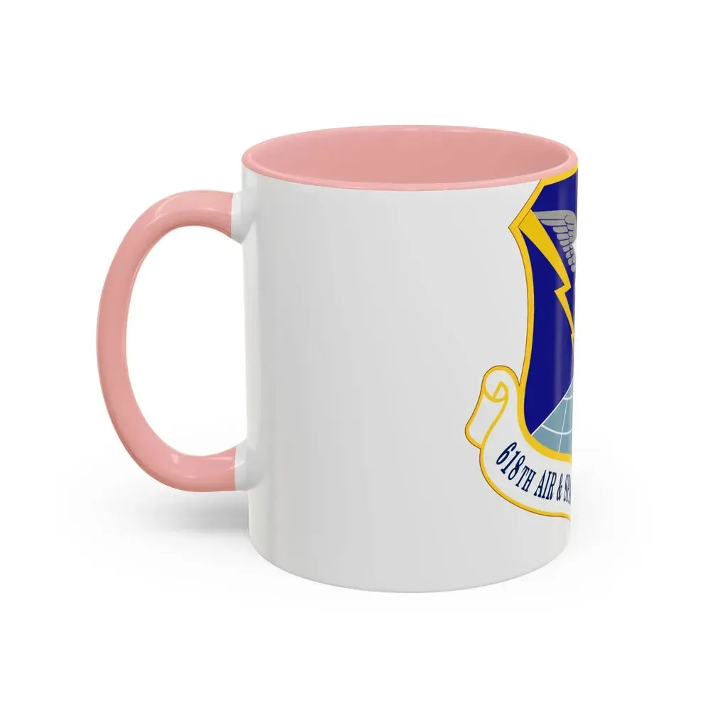 618 Air Operations Center AMC (U.S. Air Force) Accent Coffee Mug - Go Mug Yourself