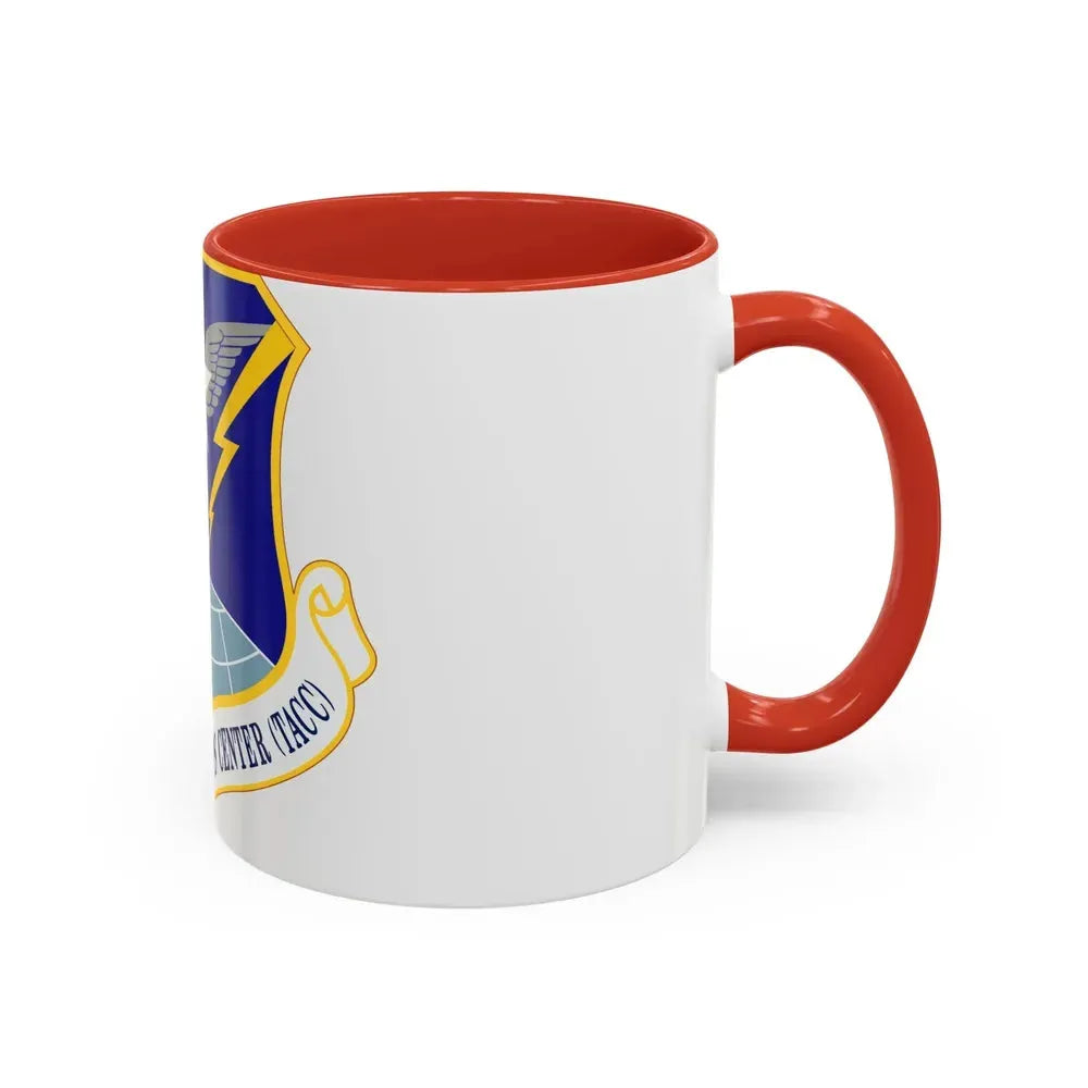 618 Air Operations Center AMC (U.S. Air Force) Accent Coffee Mug - Go Mug Yourself