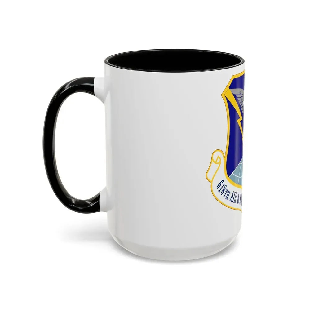 618 Air Operations Center AMC (U.S. Air Force) Accent Coffee Mug - Go Mug Yourself