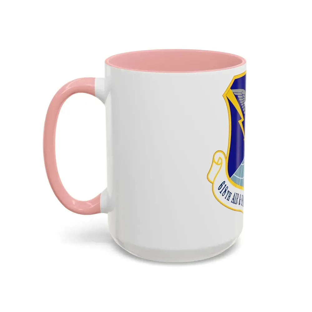 618 Air Operations Center AMC (U.S. Air Force) Accent Coffee Mug - Go Mug Yourself