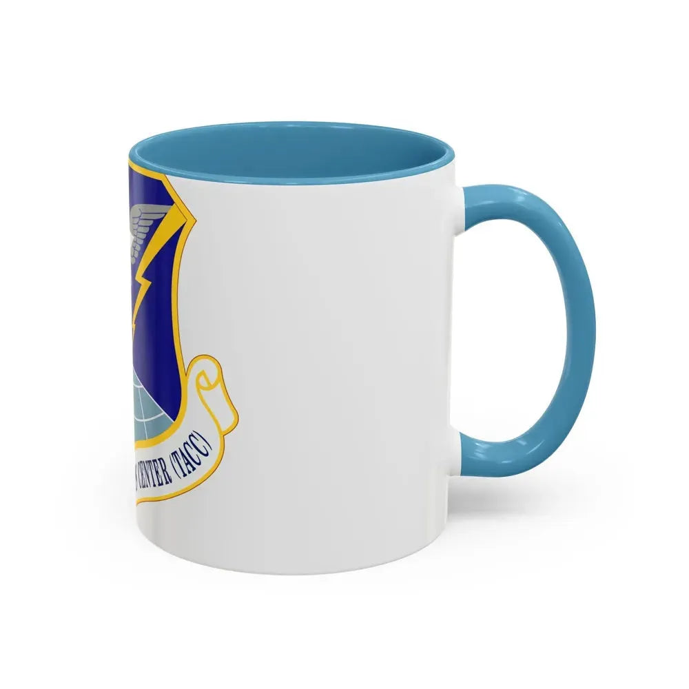 618 Air Operations Center AMC (U.S. Air Force) Accent Coffee Mug - Go Mug Yourself