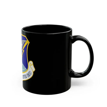 618 Air Operations Center AMC (U.S. Air Force) Black Coffee Mug - Go Mug Yourself