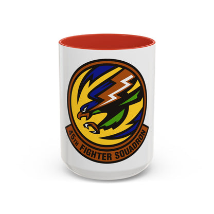 45th Fighter Squadron (U.S. Air Force) Accent Coffee Mug