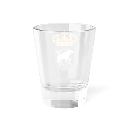 Jämtlands flygflottilj vapen pre 1994 (Sweden) (Coat of Arms) Shot Glass 1.5oz
