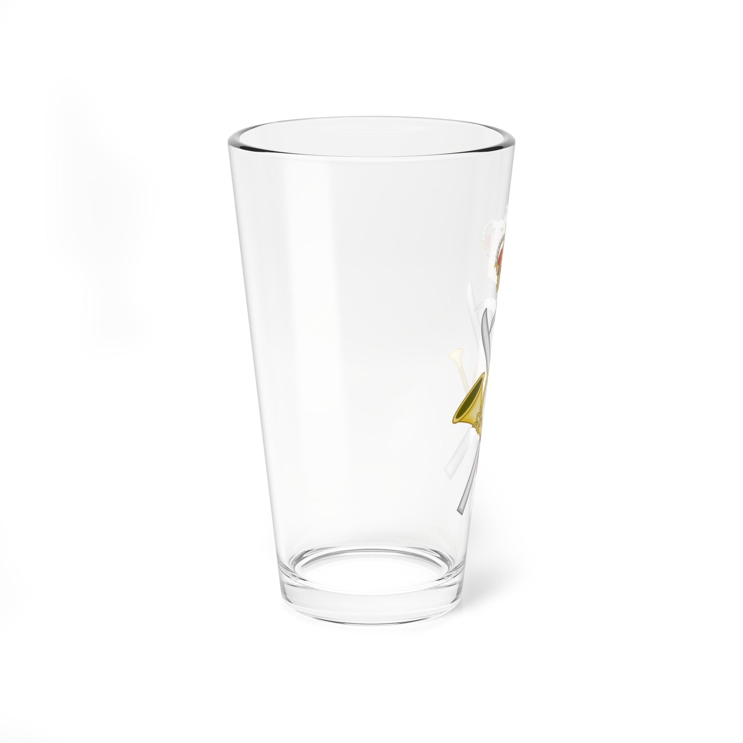 Emblem of the Spanish Army Mountain Forces (Spain) (Coat of Arms) Pint Glass 16oz