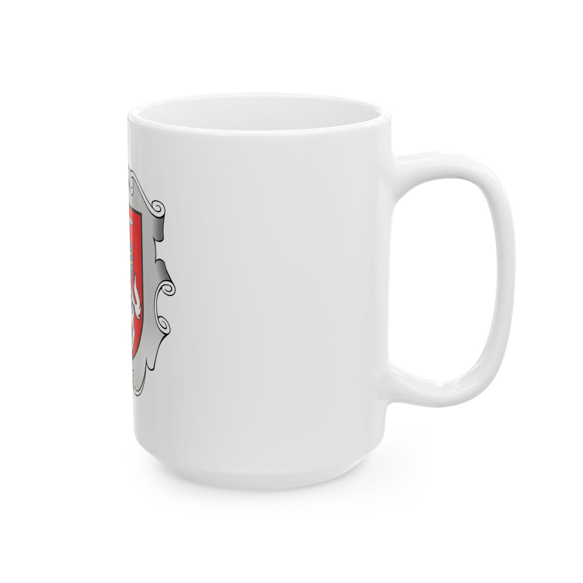 Coat of arms of the Ministry of the Interior of Lithuania - White Coffee Mug