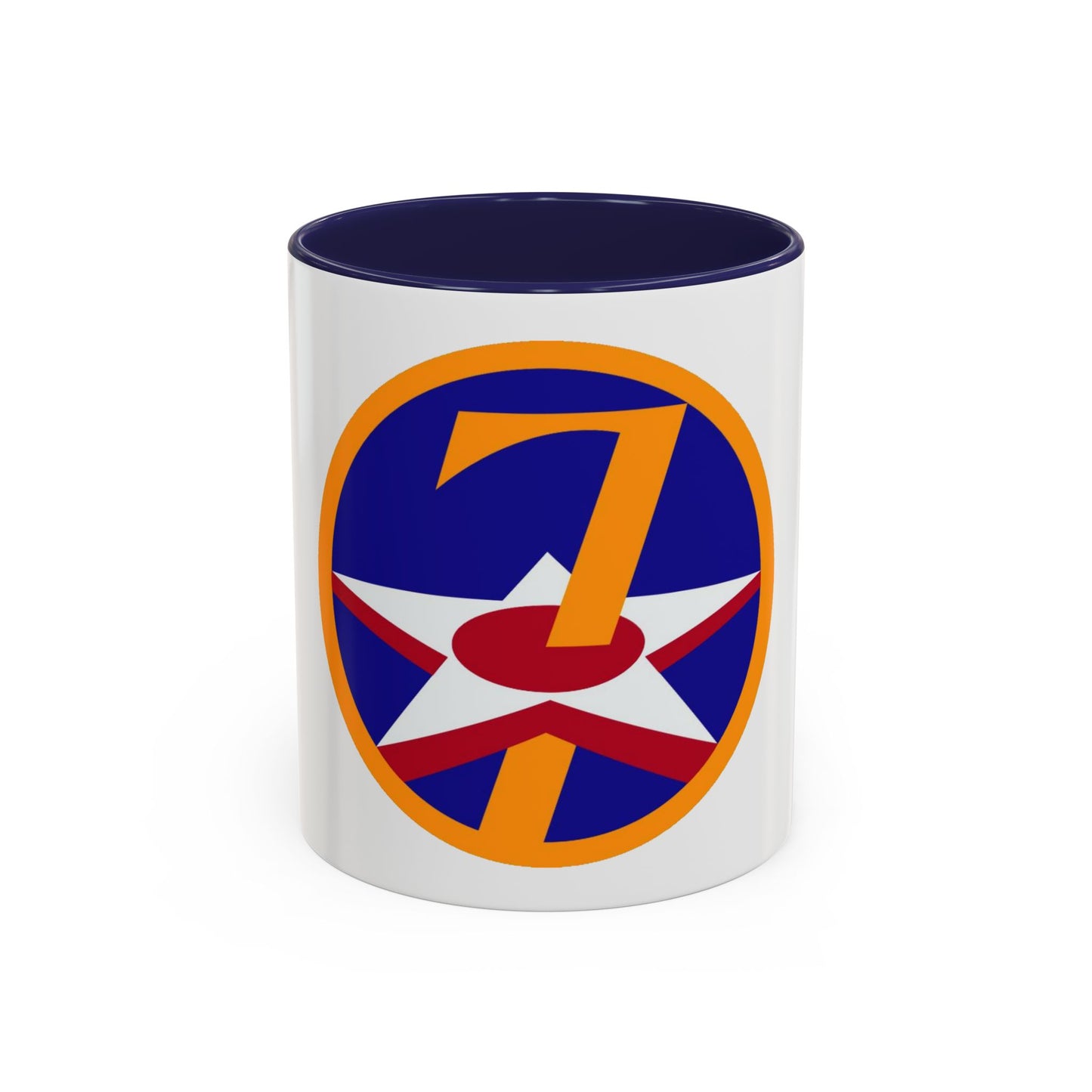 7 Air Force (U.S. Army) Accent Coffee Mug