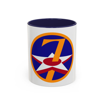 7 Air Force (U.S. Army) Accent Coffee Mug
