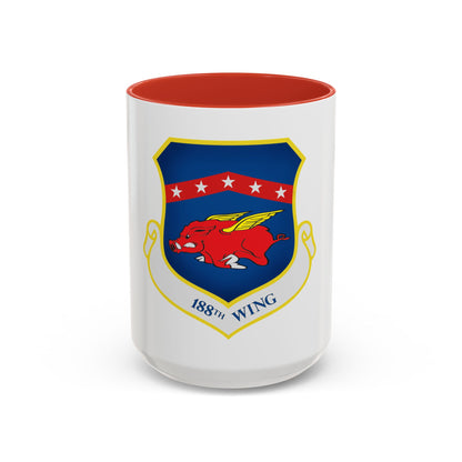 188th Wing (U.S. Air Force) Accent Coffee Mug