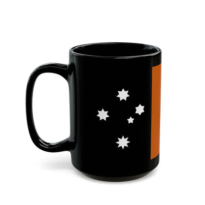 Flag of the Northern Territory Australia - Black Coffee Mug-Go Mug Yourself