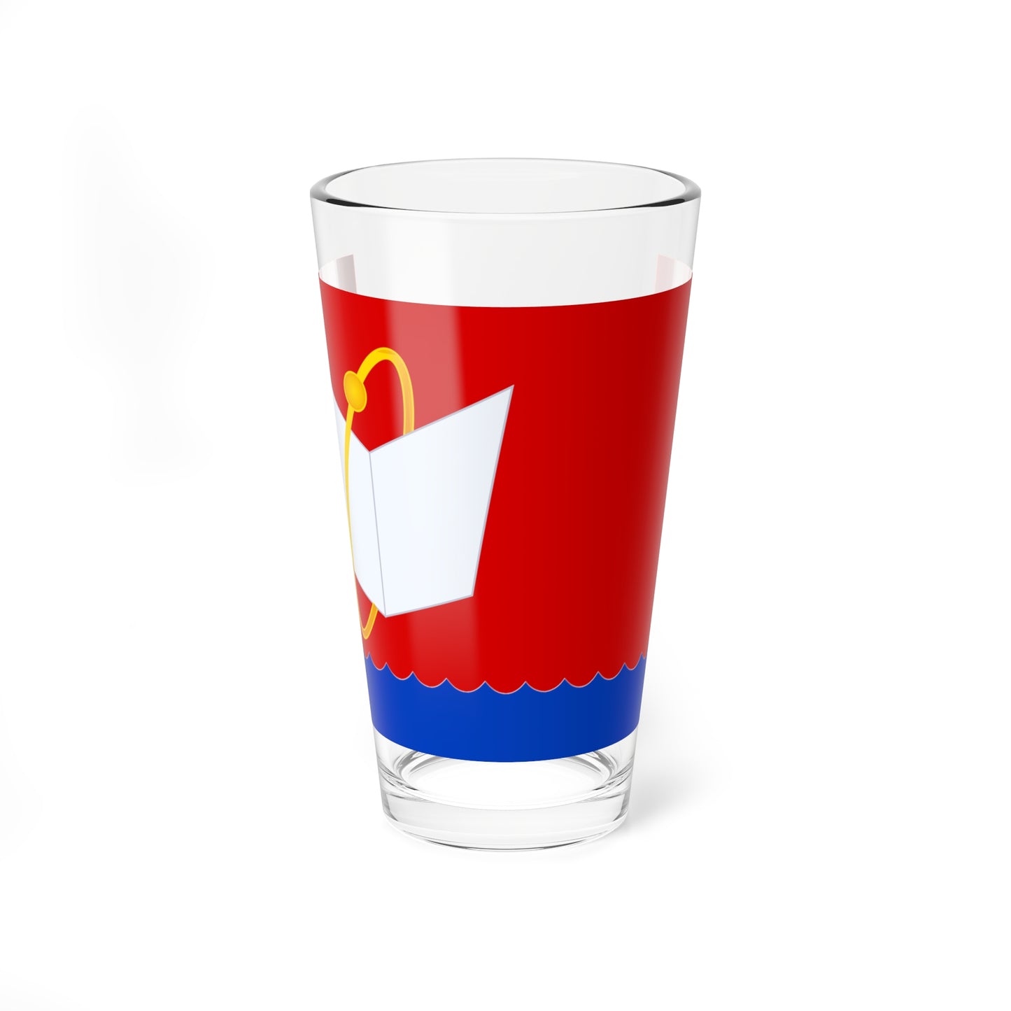 Flag of Fryazino Moscow oblast (Russia) Pint Glass 16oz