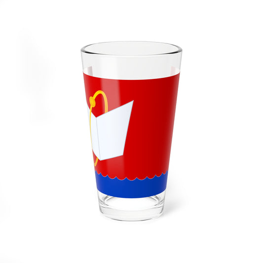 Flag of Fryazino Moscow oblast (Russia) Pint Glass 16oz