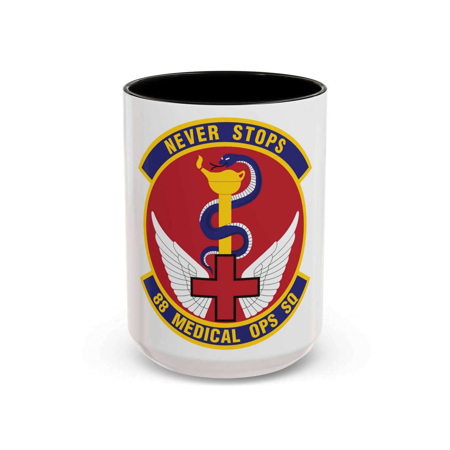 88th Medical Operations Squadron (U.S. Air Force) Accent Coffee Mug