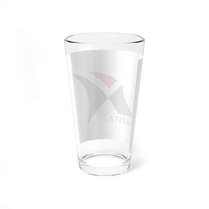 Flag of Narita Chiba (Japan) Pint Glass 16oz