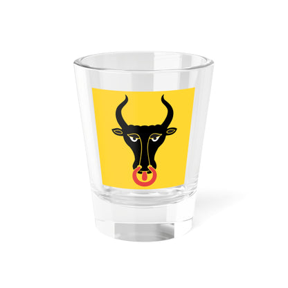 Flag of Canton of Uri alt (Switzerland) Shot Glass 1.5oz
