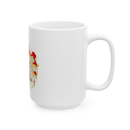 Grand Coat of Arms of Duchy of Warsaw - White Coffee Mug