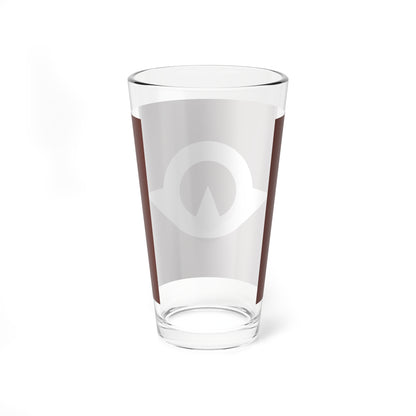 Flag of Yamaguchi Prefecture Japan - Pint Glass 16oz