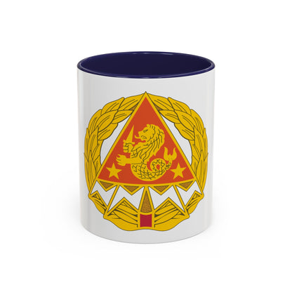 4 Signal Group (U.S. Army) Accent Coffee Mug