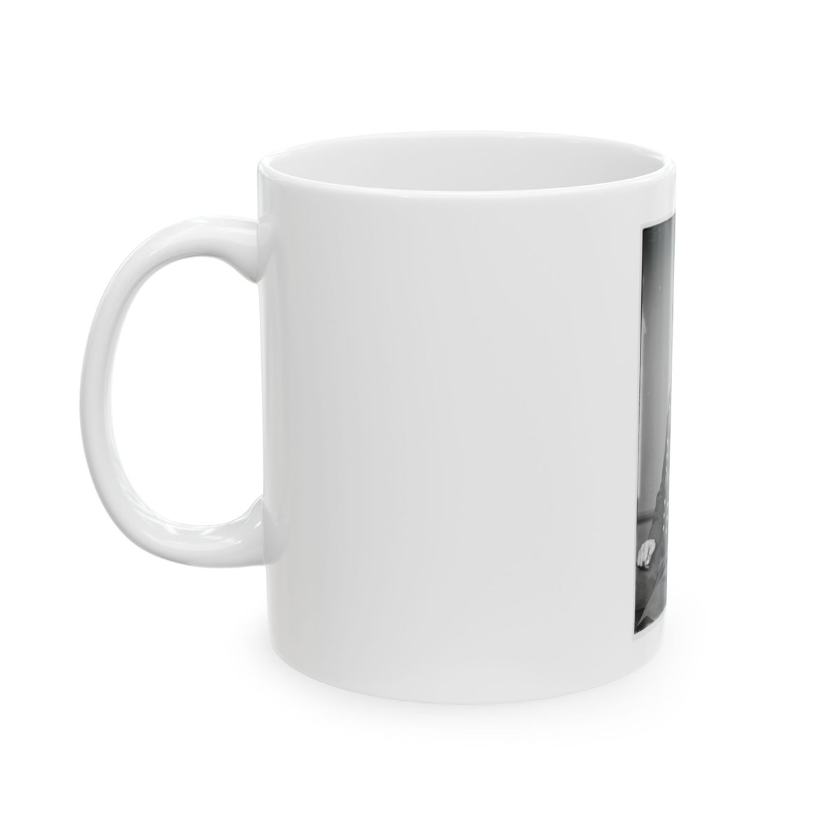 Portrait Of Maj. Gen. Stephen A. Hurlbut, Officer Of The Federal Army (U.S. Civil War) White Coffee Mug