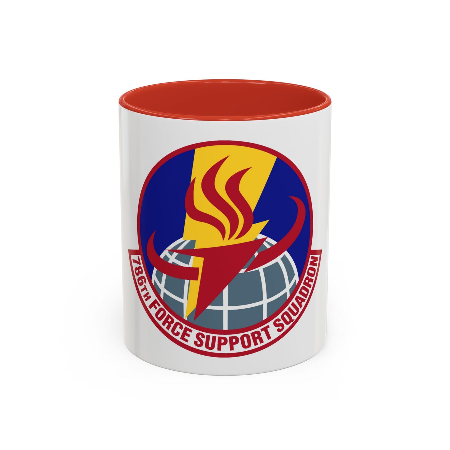 786th Force Support Squadron (U.S. Air Force) Accent Coffee Mug