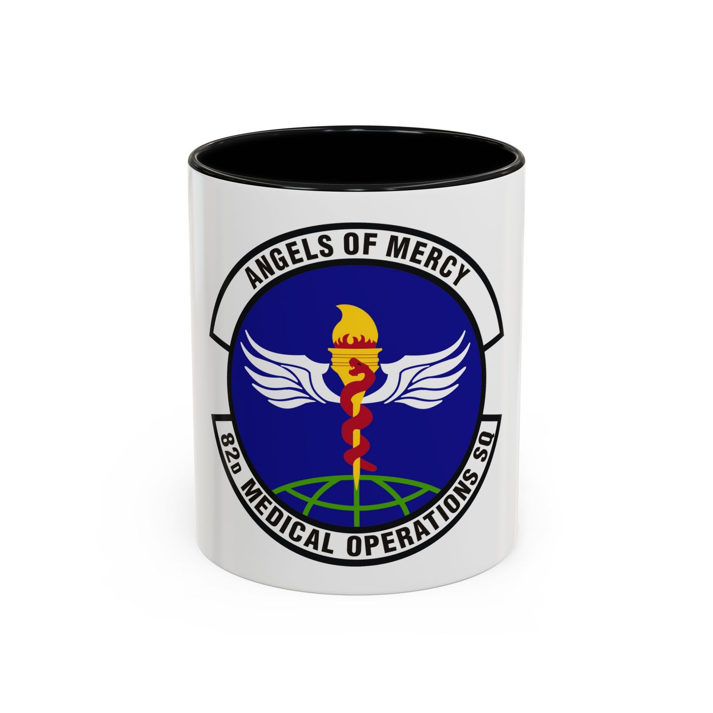 82d Medical Operations Squadron (U.S. Air Force) Accent Coffee Mug