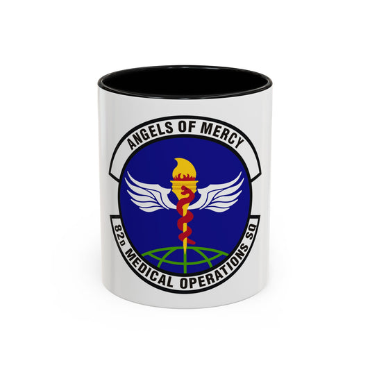 82d Medical Operations Squadron (U.S. Air Force) Accent Coffee Mug