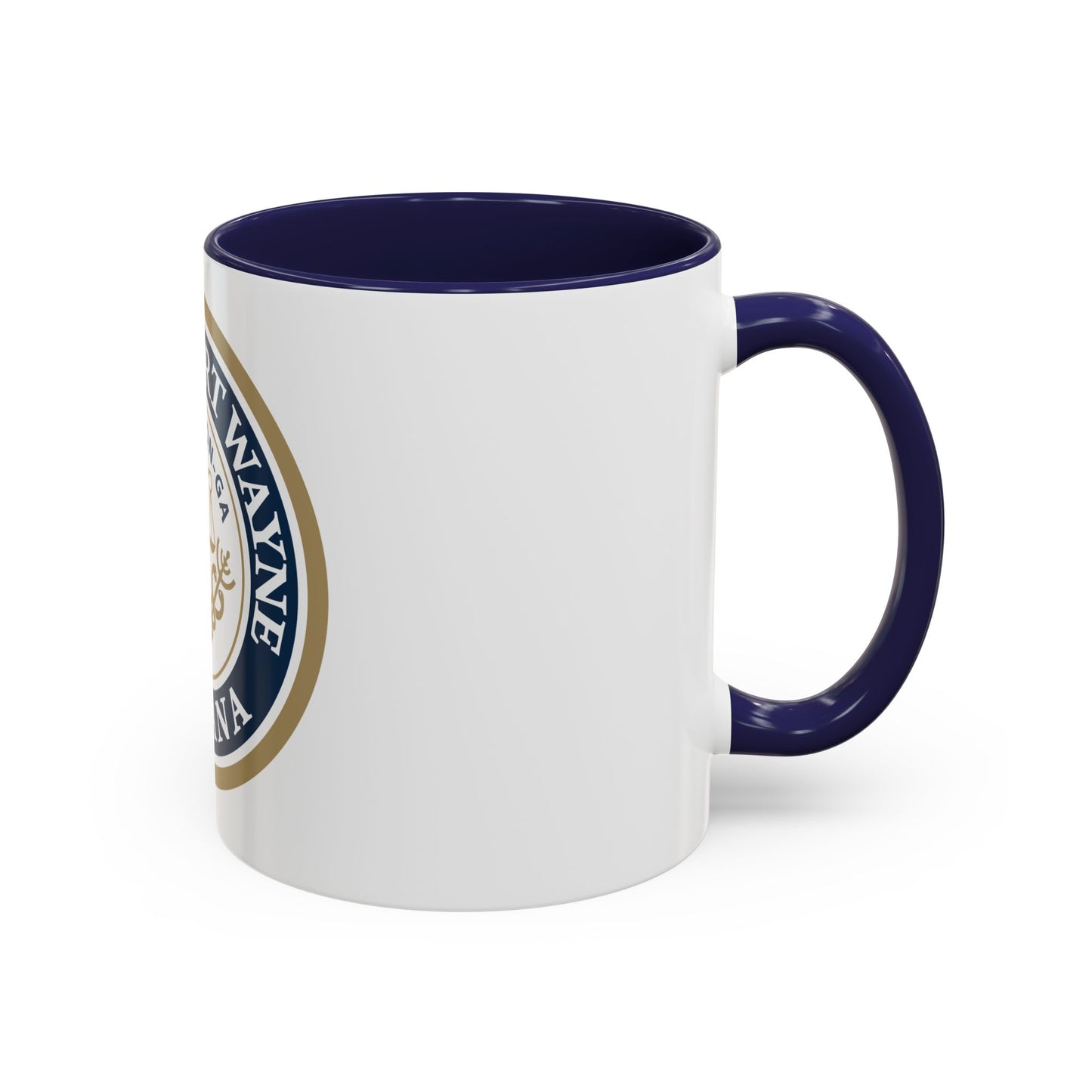 Seal of the City of Fort Wayne Indiana - Accent Coffee Mug