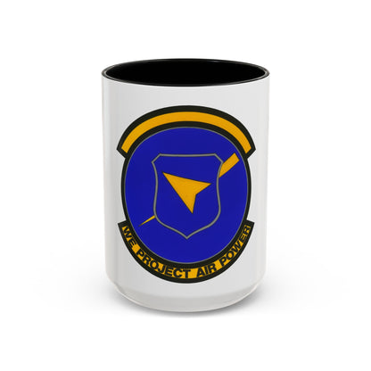 496 Air Base Sq USAFE (U.S. Air Force) Accent Coffee Mug