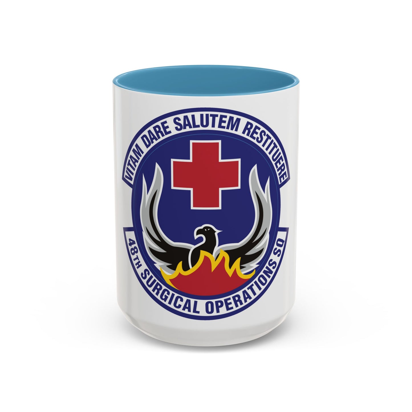 48th Surgical Operations Squadron (U.S. Air Force) Accent Coffee Mug