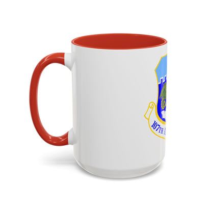 107th Attack Wing (U.S. Air Force) Accent Coffee Mug