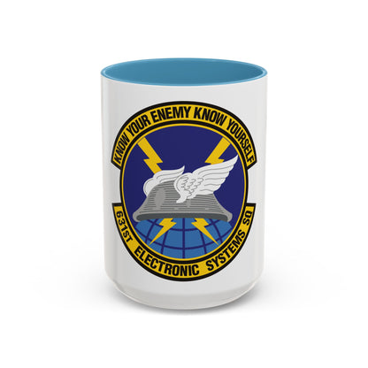 631st Electronic Systems Squadron (U.S. Air Force) Accent Coffee Mug
