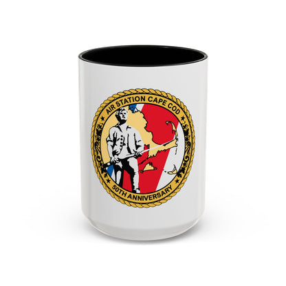 USCG Air Station CAPE COD (U.S. Coast Guard) Accent Coffee Mug
