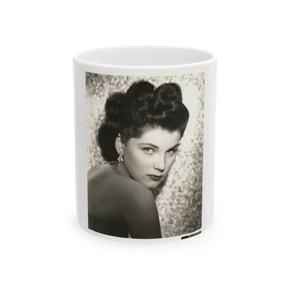 Debra Paget #144 (Vintage Female Icon) White Coffee Mug-11oz-Go Mug Yourself