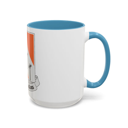 51 Signal Battalion (U.S. Army) Accent Coffee Mug