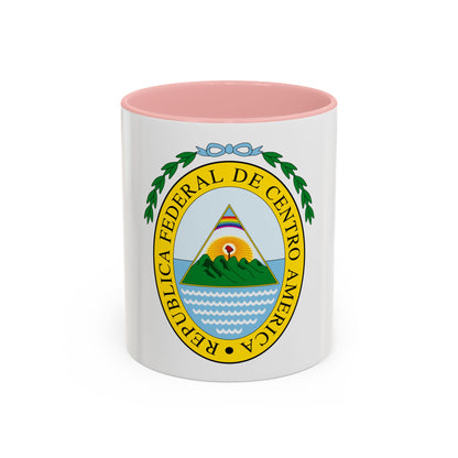 Coat of arms of the Federal Republic of Central America - Accent Coffee Mug