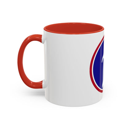 Atlantic Base Commands (U.S. Army) Accent Coffee Mug