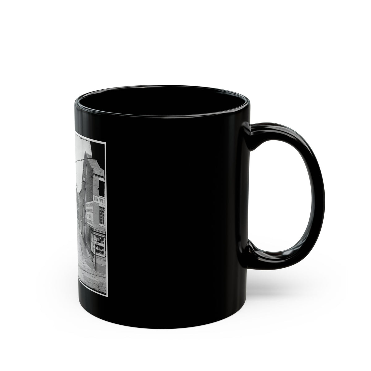 Petersburg, Va. Courthouse (U.S. Civil War) Black Coffee Mug
