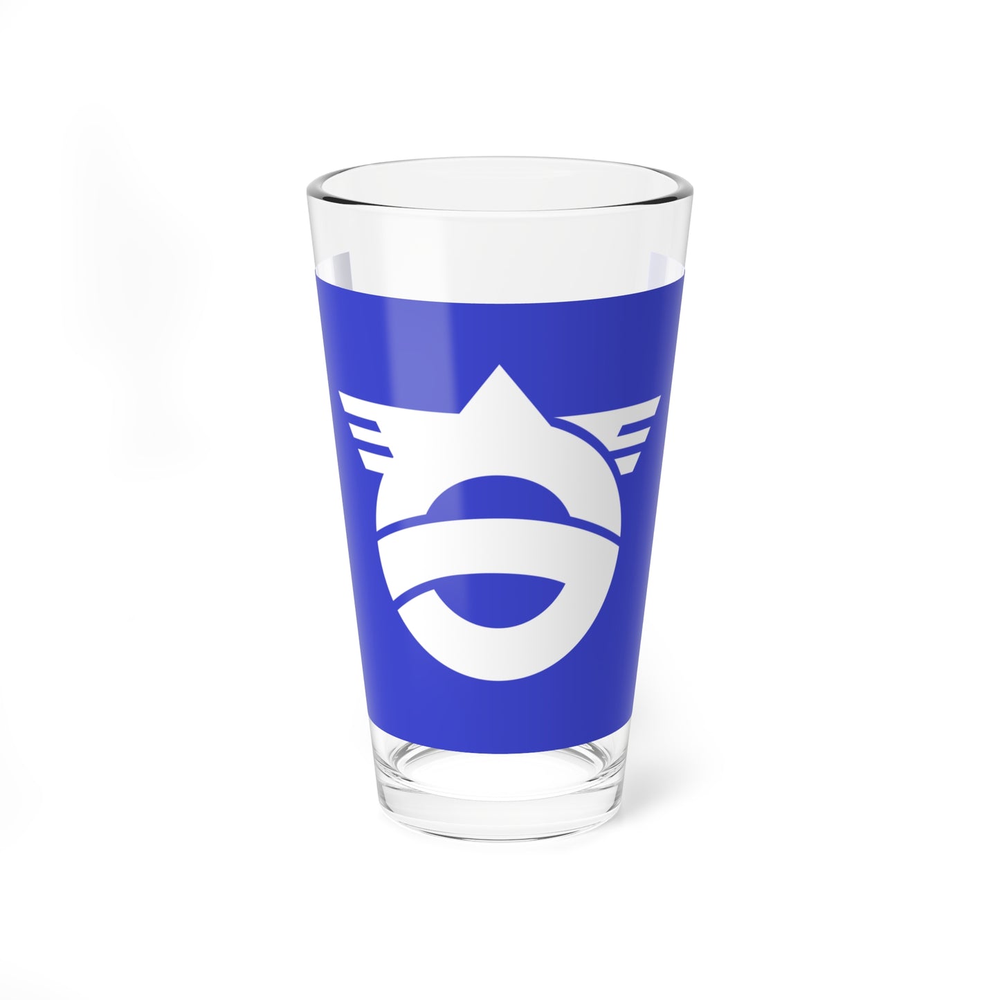 Flag of Katsuren Okinawa 1978-2005 (Japan) Pint Glass 16oz
