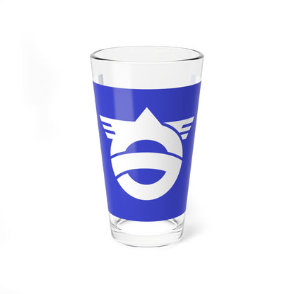 Flag of Katsuren Okinawa 1978-2005 (Japan) Pint Glass 16oz