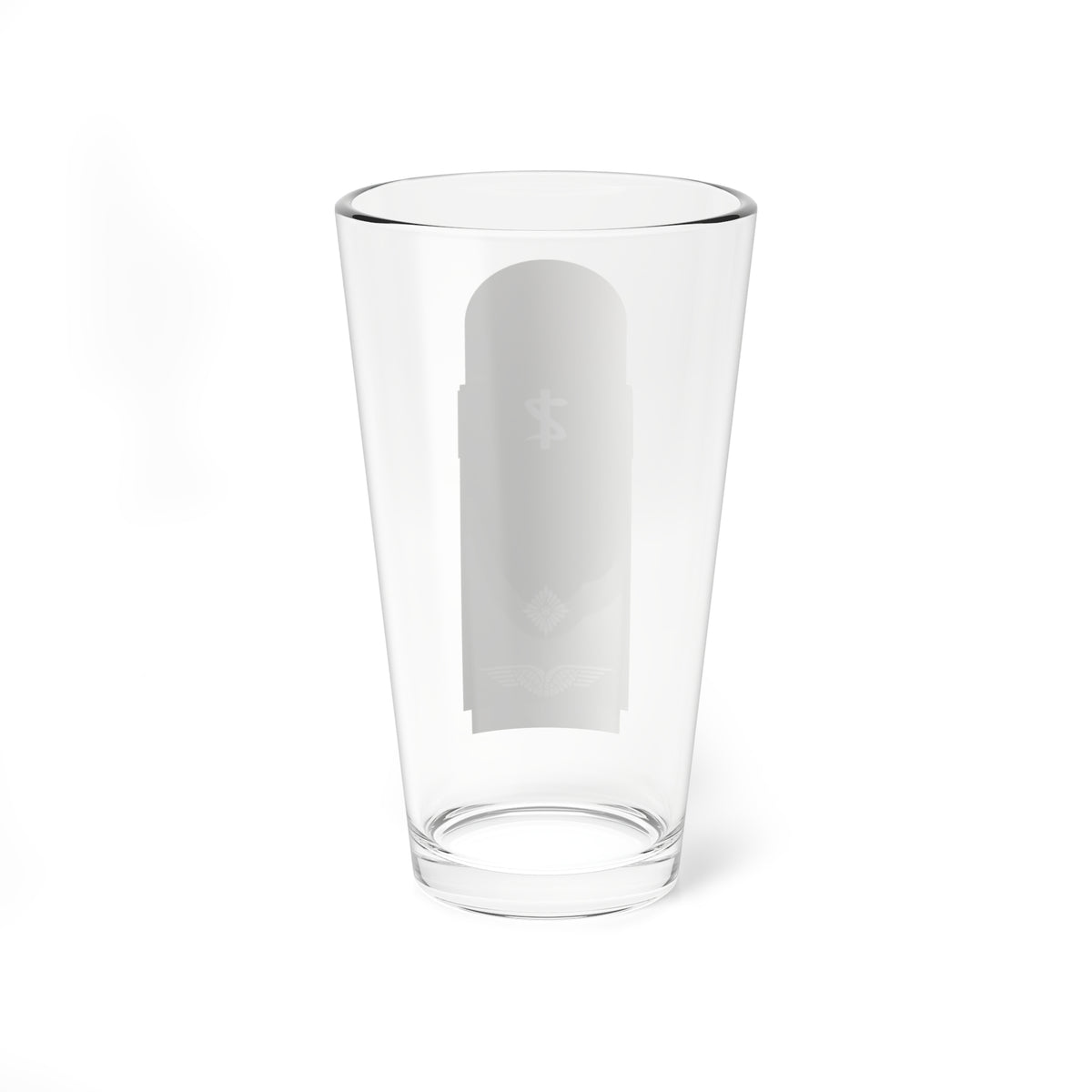 LA OW5 41 Leutnant SanOA ZM L (Military Rank) Pint Glass 16oz